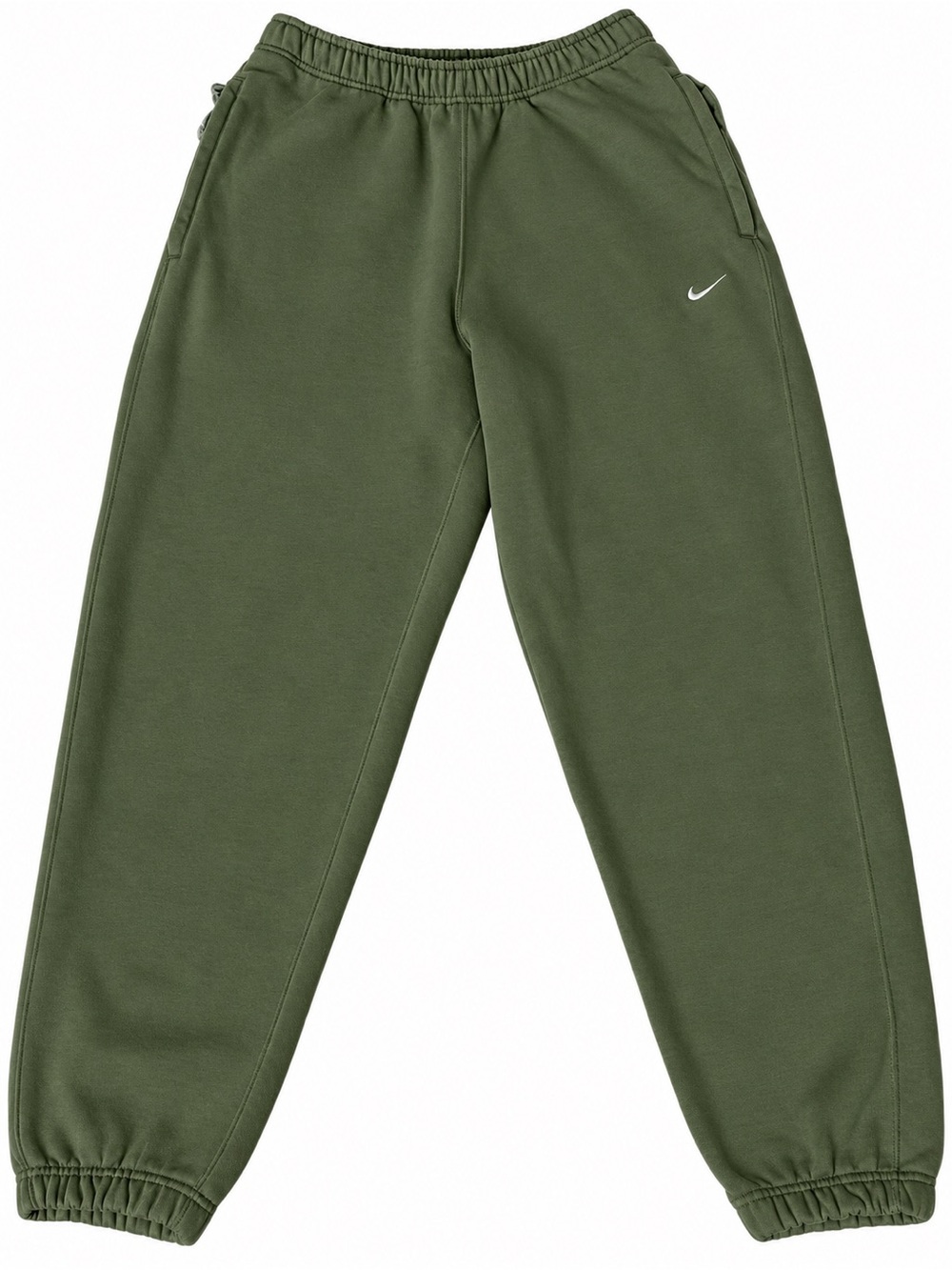 Nike Men Sportswear Club Fleece Joggers Unisex Olive Green Size S